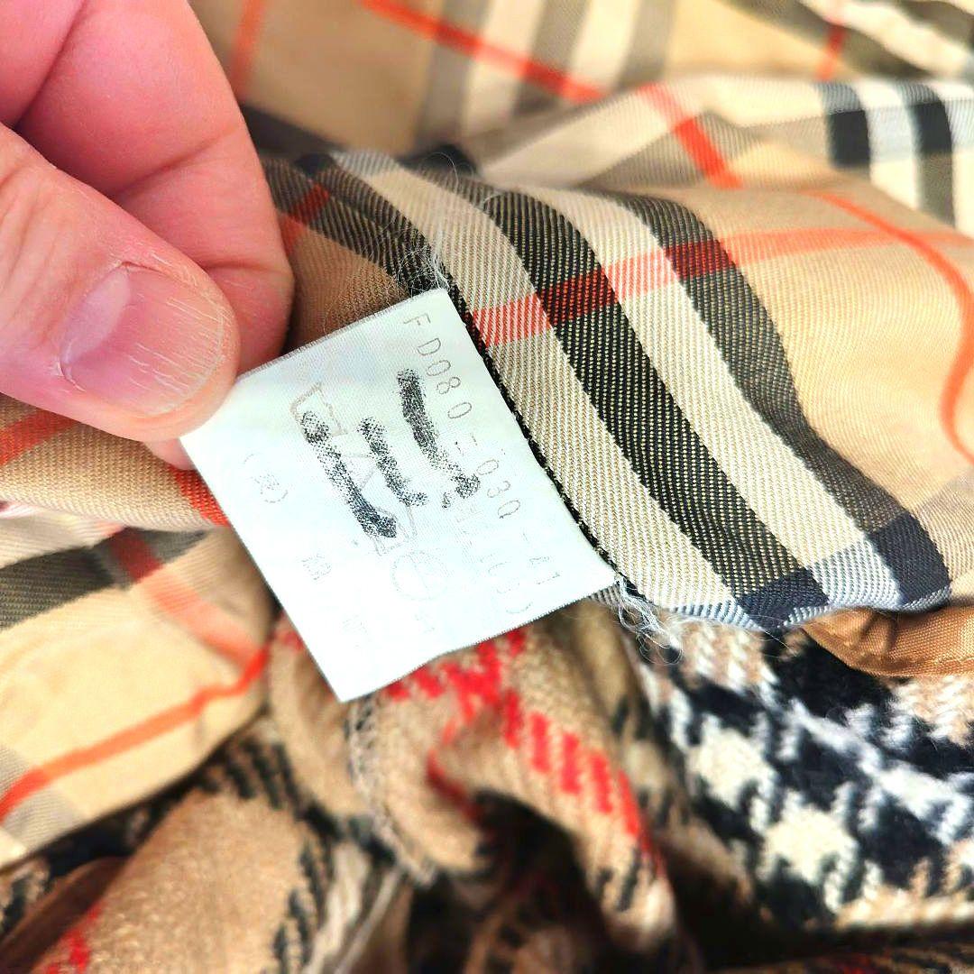 BURBERRY インナー付ステンカラーコート バーバリー ノバチェック