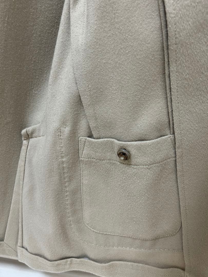 【美品】LARDINI ジャケット ベージュ　サイズ46 ※大幅お値下げ中