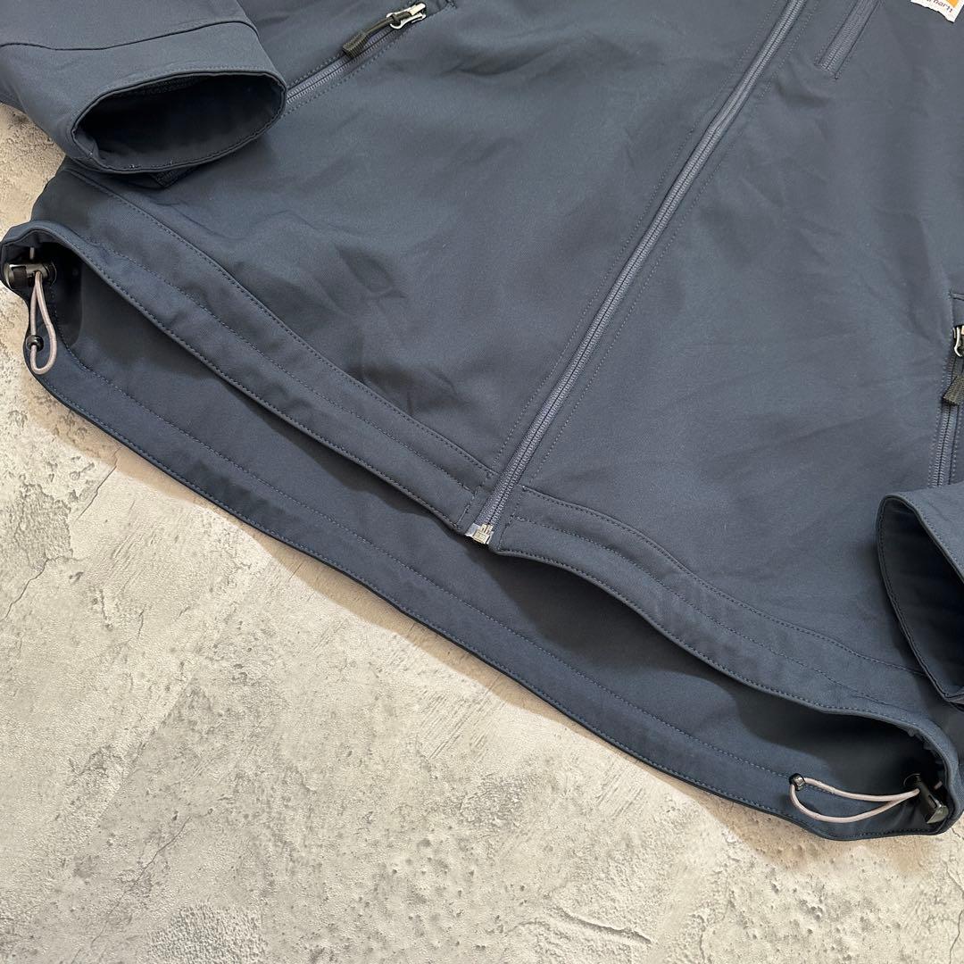 つ*っ様 【Carhartt】カーハート（XL）ソフトシェルジャケット＊企業ロゴ