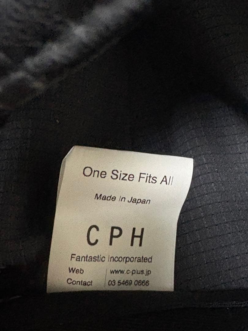 CPH × KAWASHIMA TAKAHIROコラボ　レザーキャップ