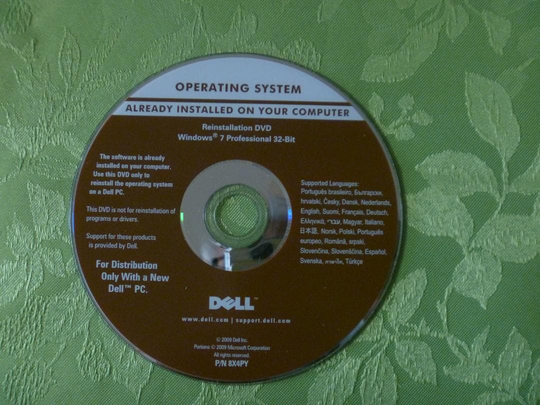 DELL OPTIPLEX 780Core2Duo メモリ４GBHDD250GB