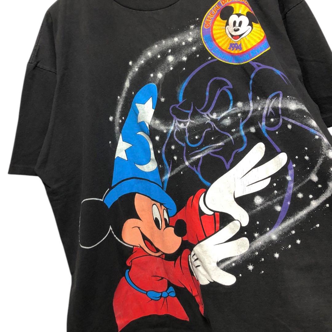 90s FANTASIAファンタジア ソーサラー 大判Tシャツ