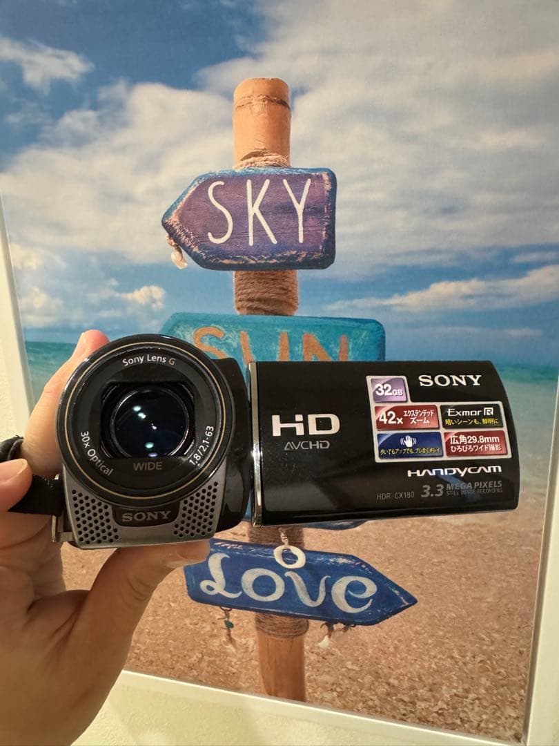 SONY HDR-CX180 ソニー ビデオカメラ ハンディカム ブラック