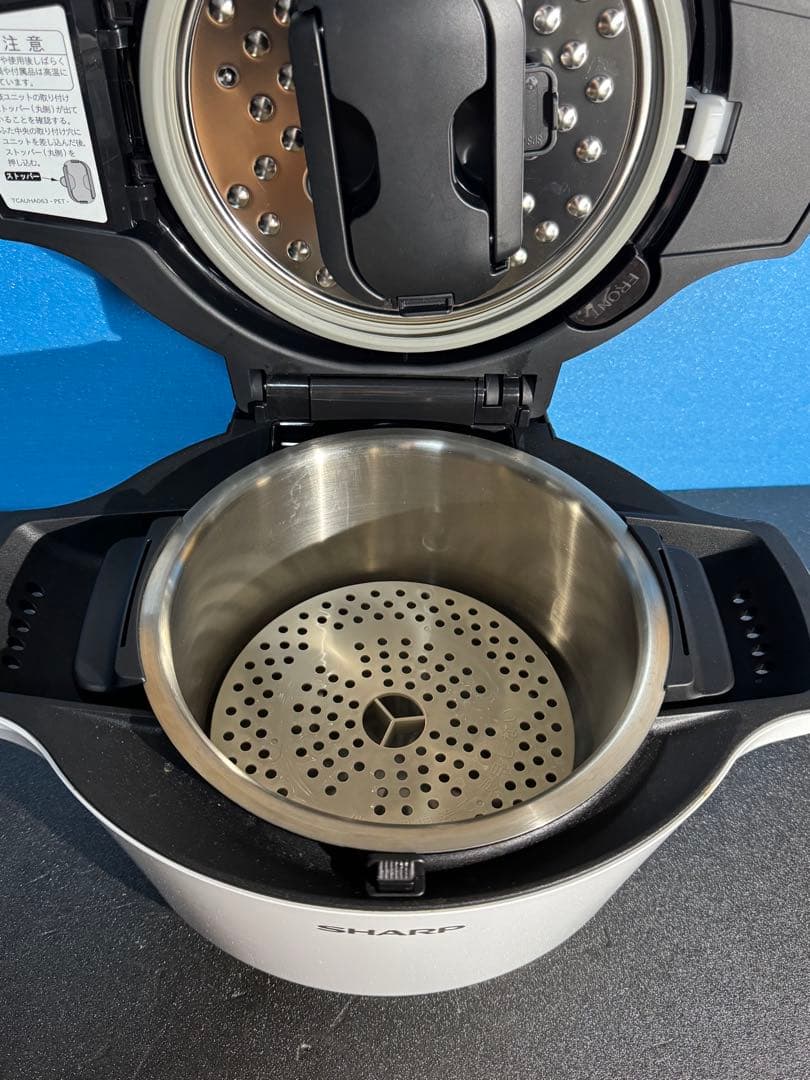 しるく HEALSIO 電気圧力鍋 ホットクック　KN-HW16E-W