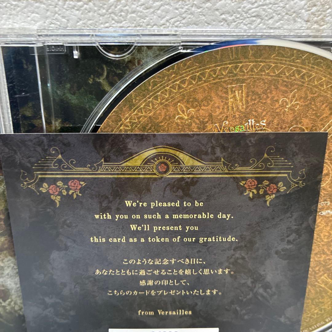 Versailles/Lineage ～薔薇の末裔～　初回　帯　カード付き