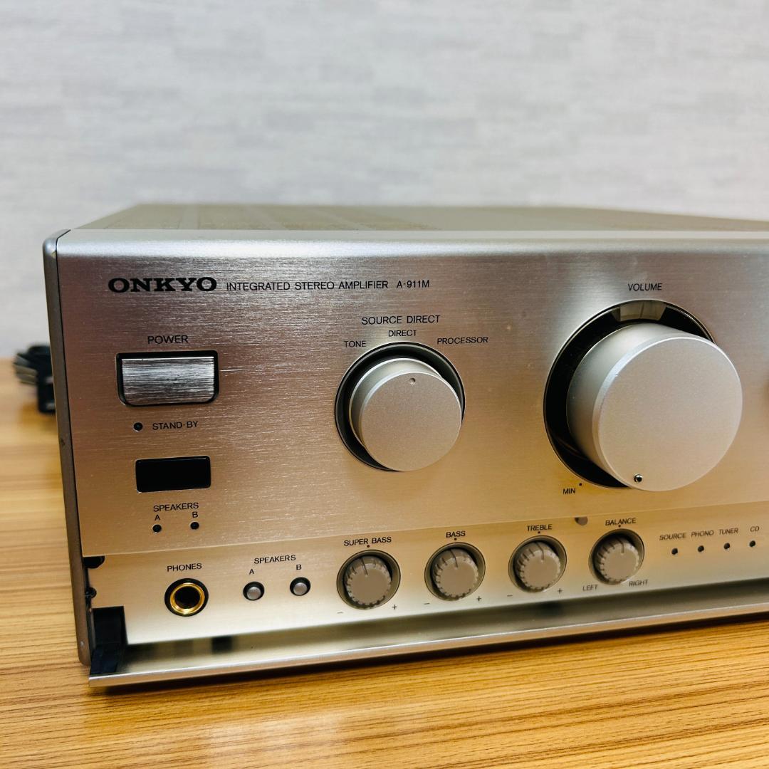 【現状品】ONKYO オンキョー A-911M インテグレーテッドステレオアンプ