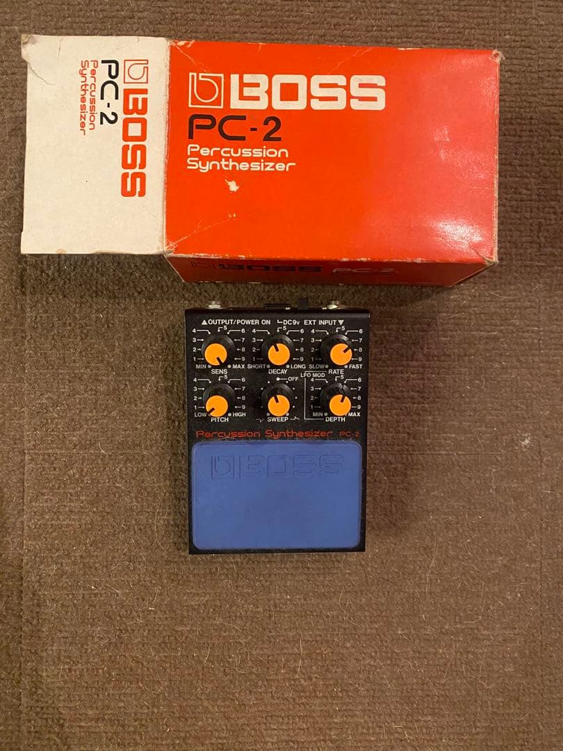レア！BOSS PC-2 パーカッションシンセサイザー 箱付き