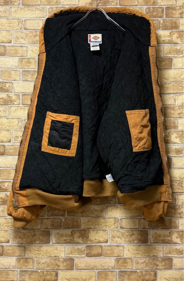 ディッキーズ　ダック地　アクティブジャケット　中綿　ビッグシルエット　5XL