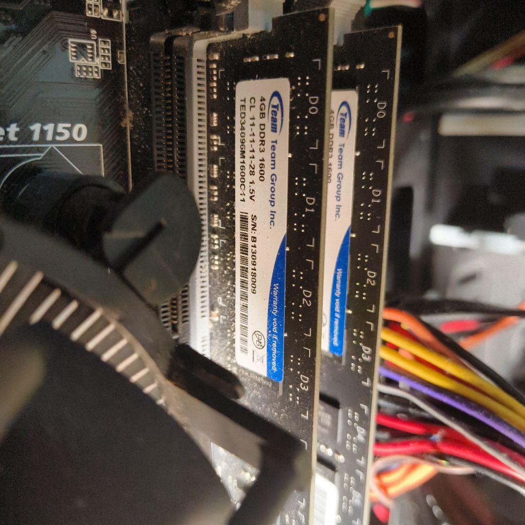 デスクトップpc core i7, メモリ8gb, hddなし