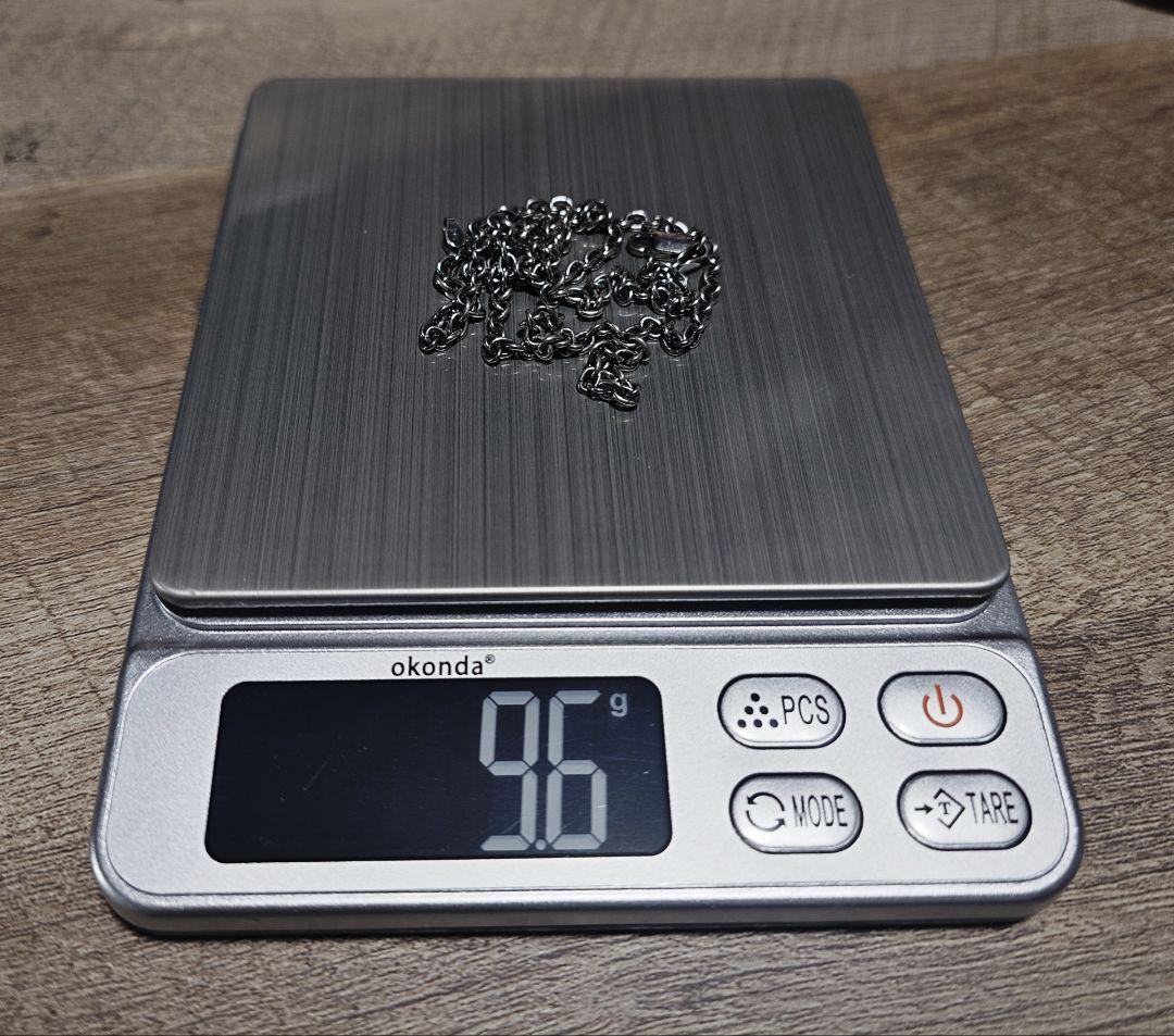 GIGOR ジゴロウ　シルバー925 Silver925あずきチェーン 50㌢
