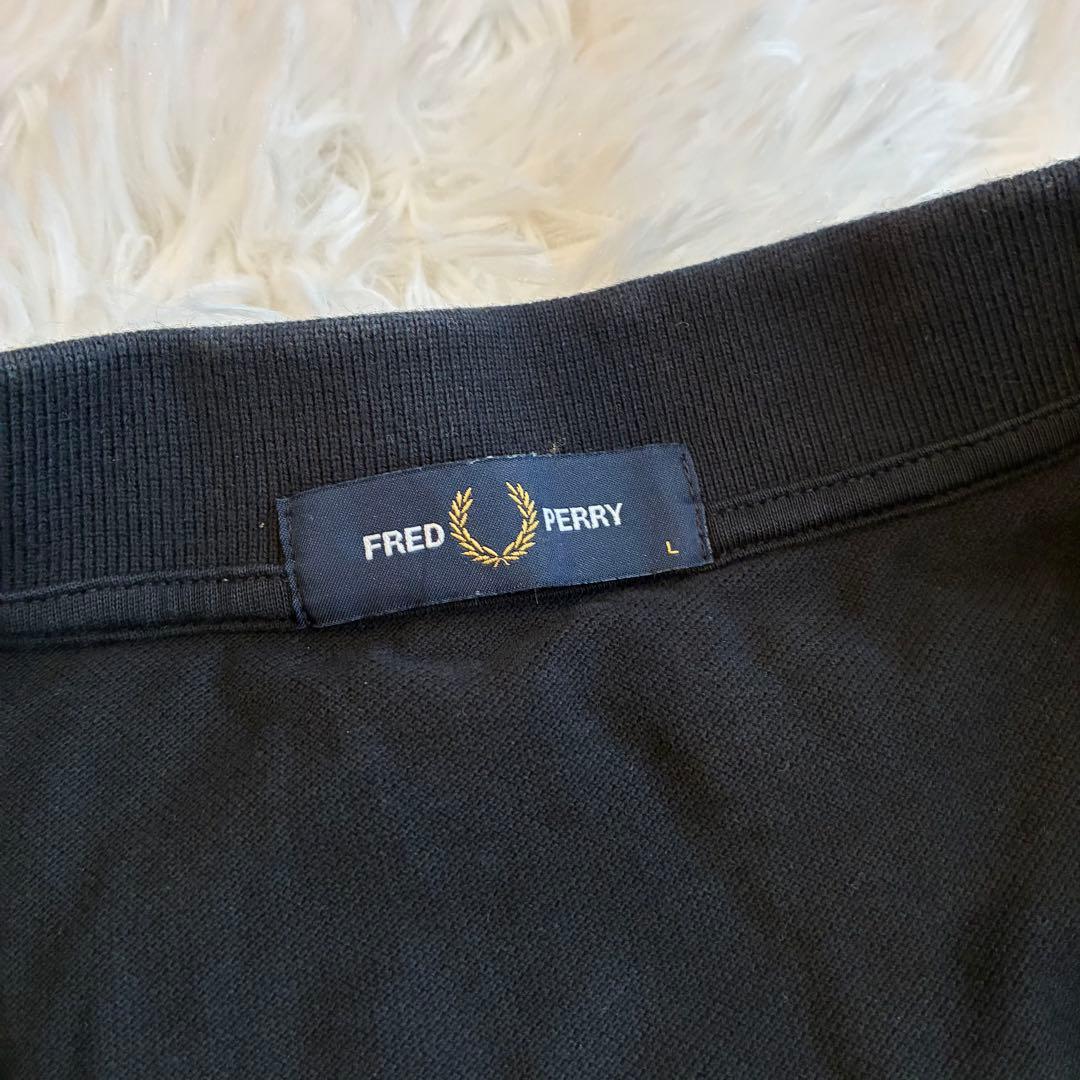 25年モデル FREDPERRY ツインティップラインロングスリーブポロシャツ