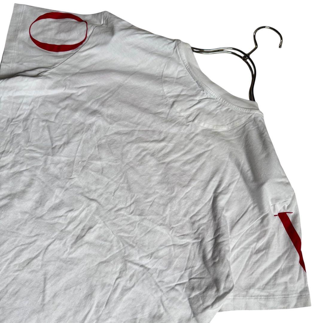 VALENTINO ビッグロゴ 短丈 半袖 Tシャツ ホワイト ユニセックス S