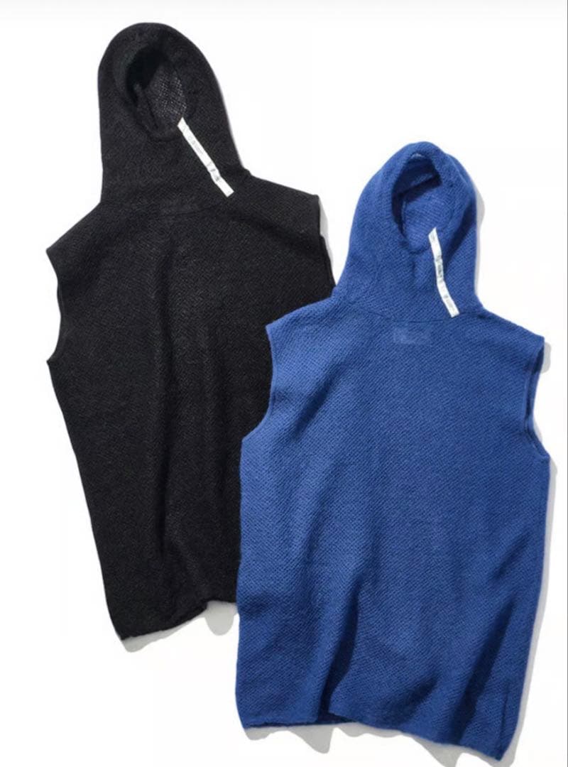 Mountain Research Mohair Hoody Vest 新品