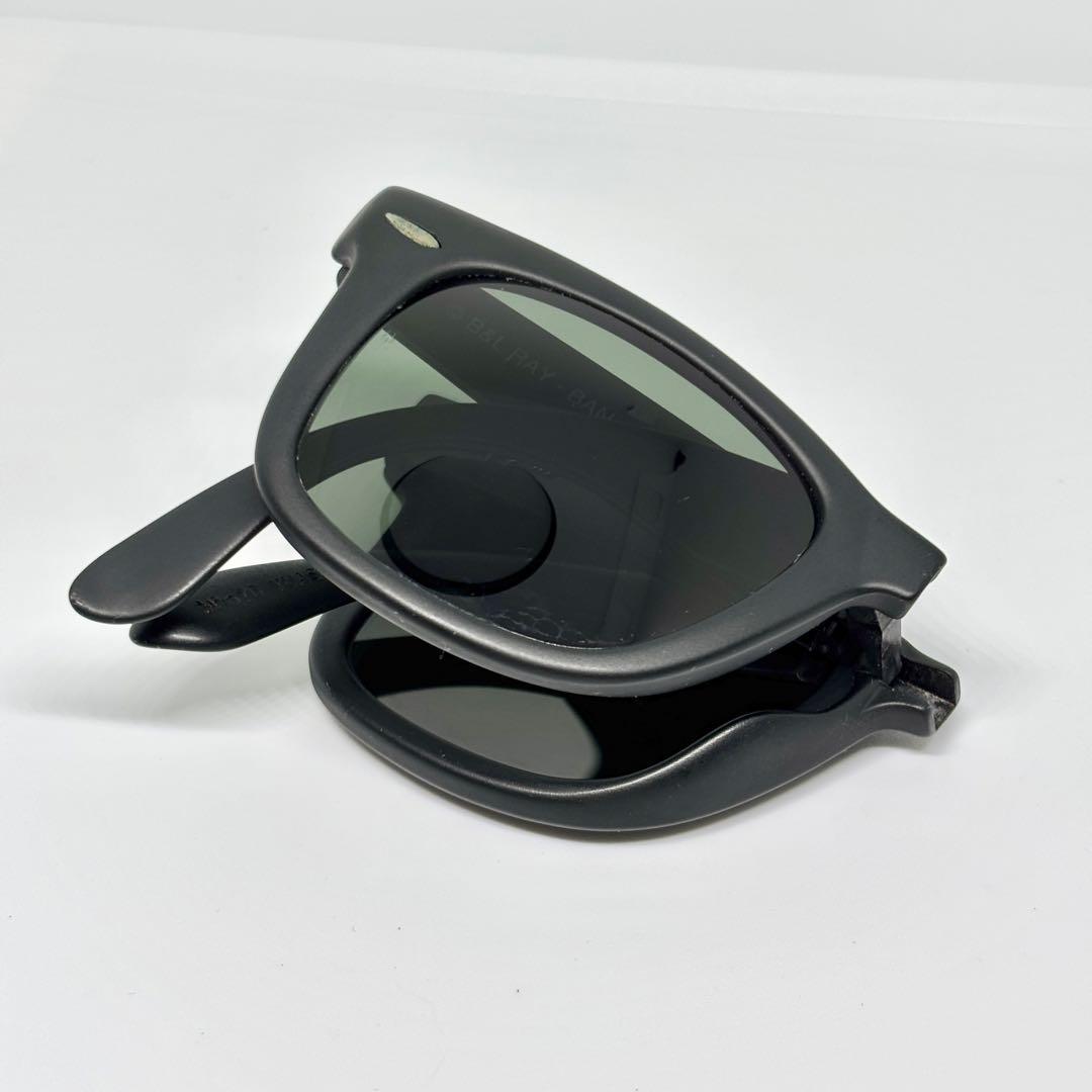 B279 美品✨RayBan WAYFARER サングラス　折りたたみ　フランス