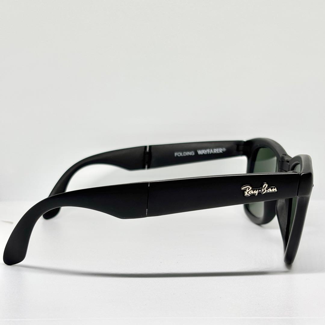 B279 美品✨RayBan WAYFARER サングラス　折りたたみ　フランス