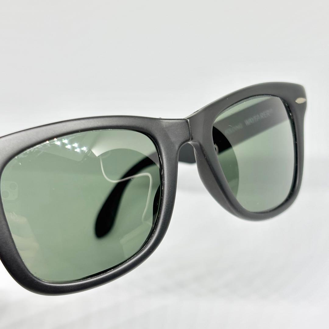 B279 美品✨RayBan WAYFARER サングラス　折りたたみ　フランス