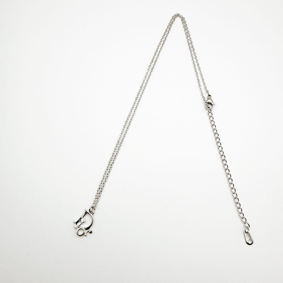 3040 極美品✨　Dior　ネックレス　CD ロゴ　希少