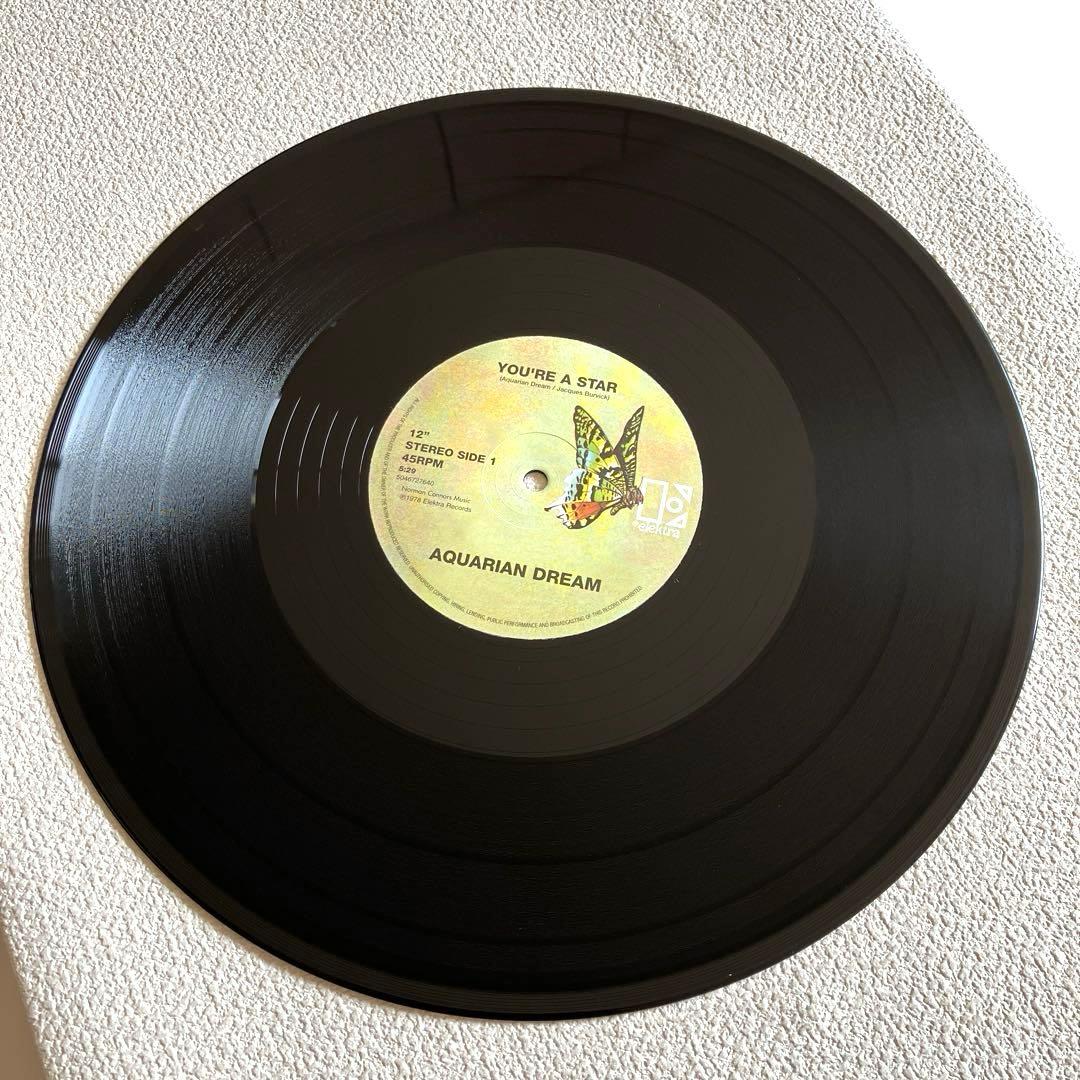 AQUARIAN DREAM YOU'RE A STAR　12㌅レコード