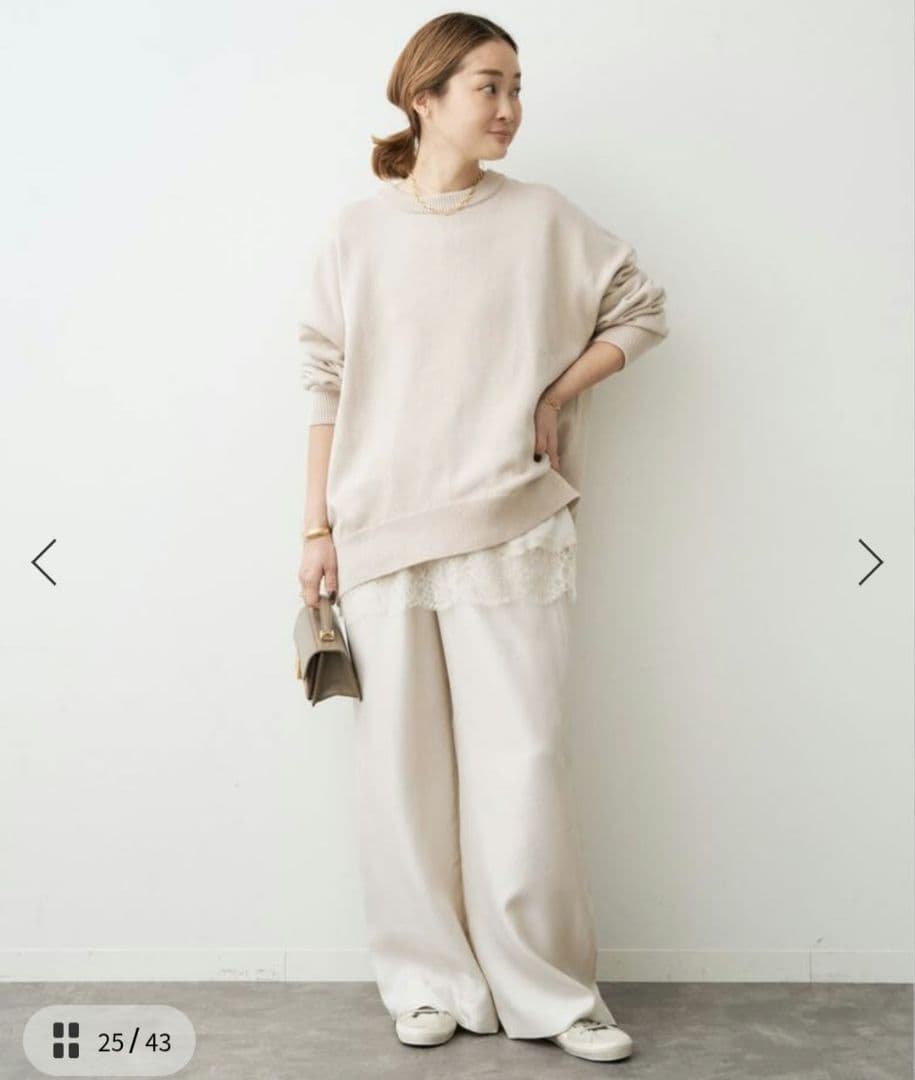 【新品】Deuxieme Classe Lace Trimmed キャミソール