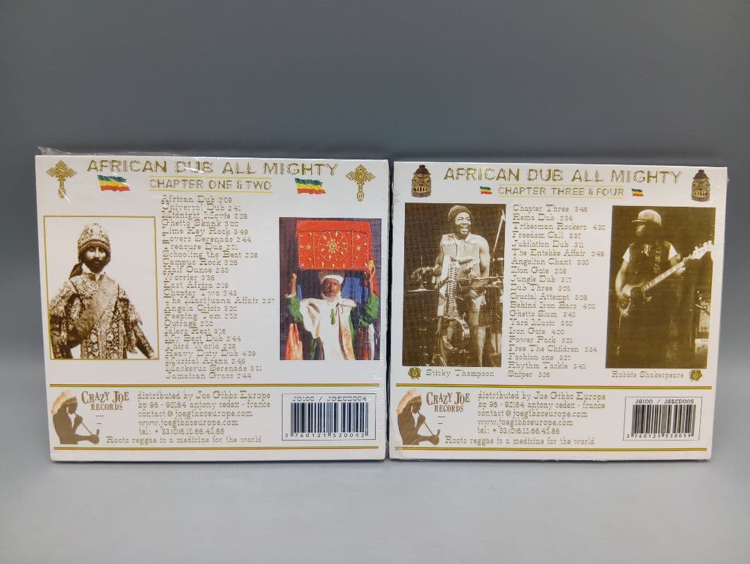 ① 未開封 AFRICAN DUB ALL−MIGHTY CHAPTER １〜4