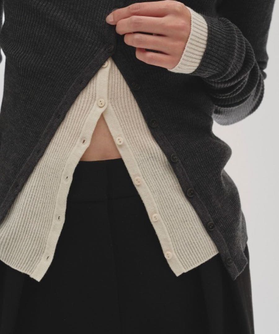 〈新品〉todayful / Silkwool Knit Cardigan F