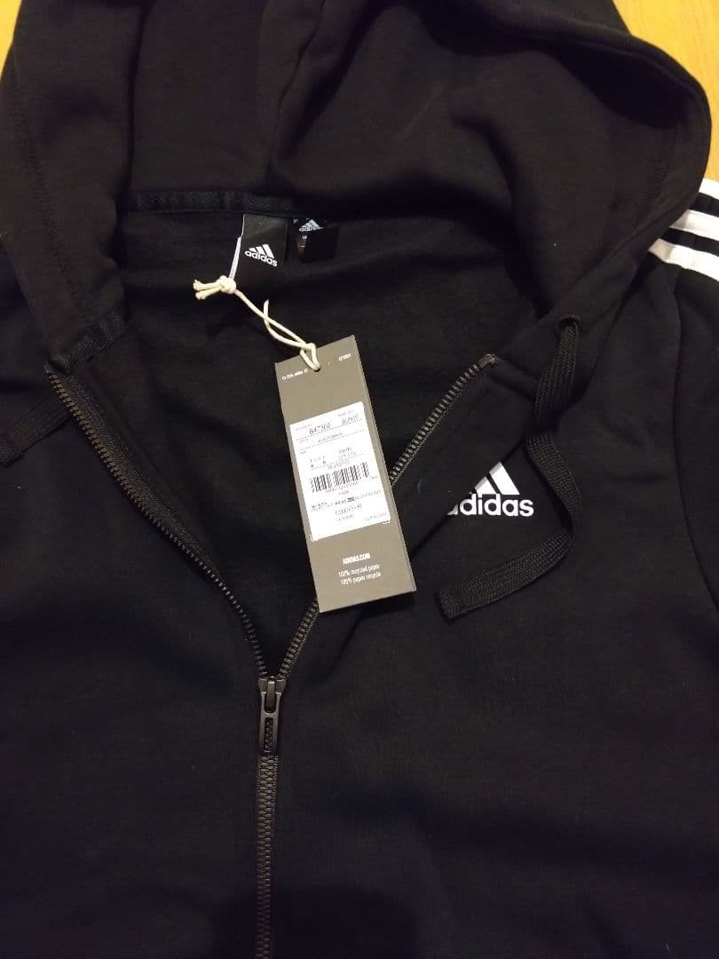【新品タグ付き】adidas メンズ M セットアップ ジャージ上下 ブラック