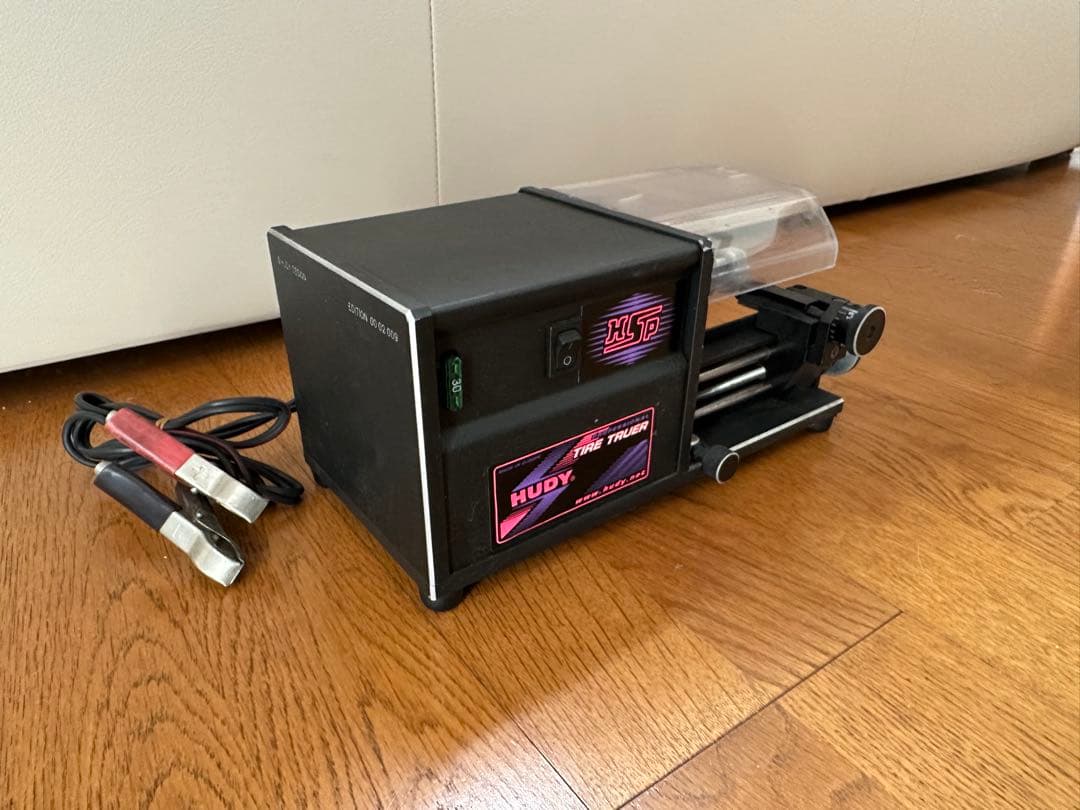 HUDY タイヤセッター　TIRE TRUER ラジコン　エンジンカー