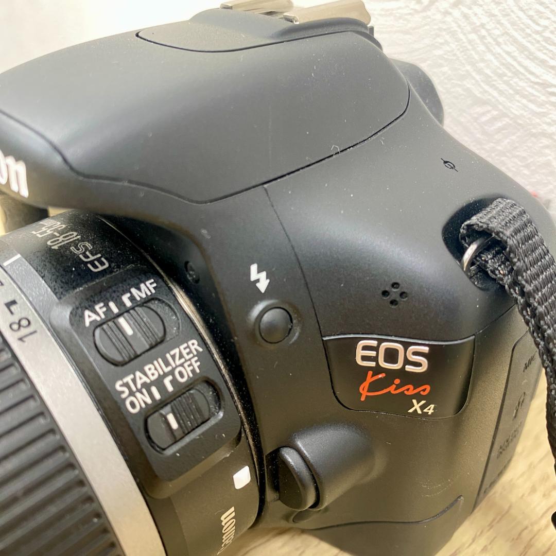 Canon EOS Kiss X4 レンズ18-55mm バッテリー付き