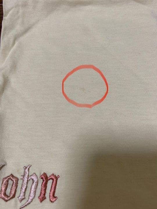 ジョンガリアーノ　刺繍Tシャツ