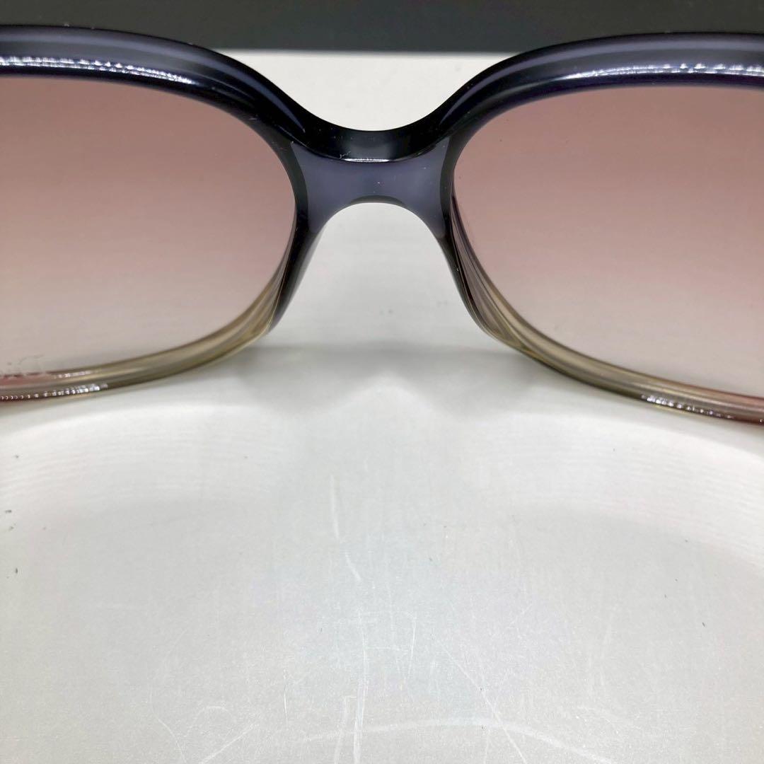 Dior グラデーション サングラス オーバーサイズ ブルー×ピンク
