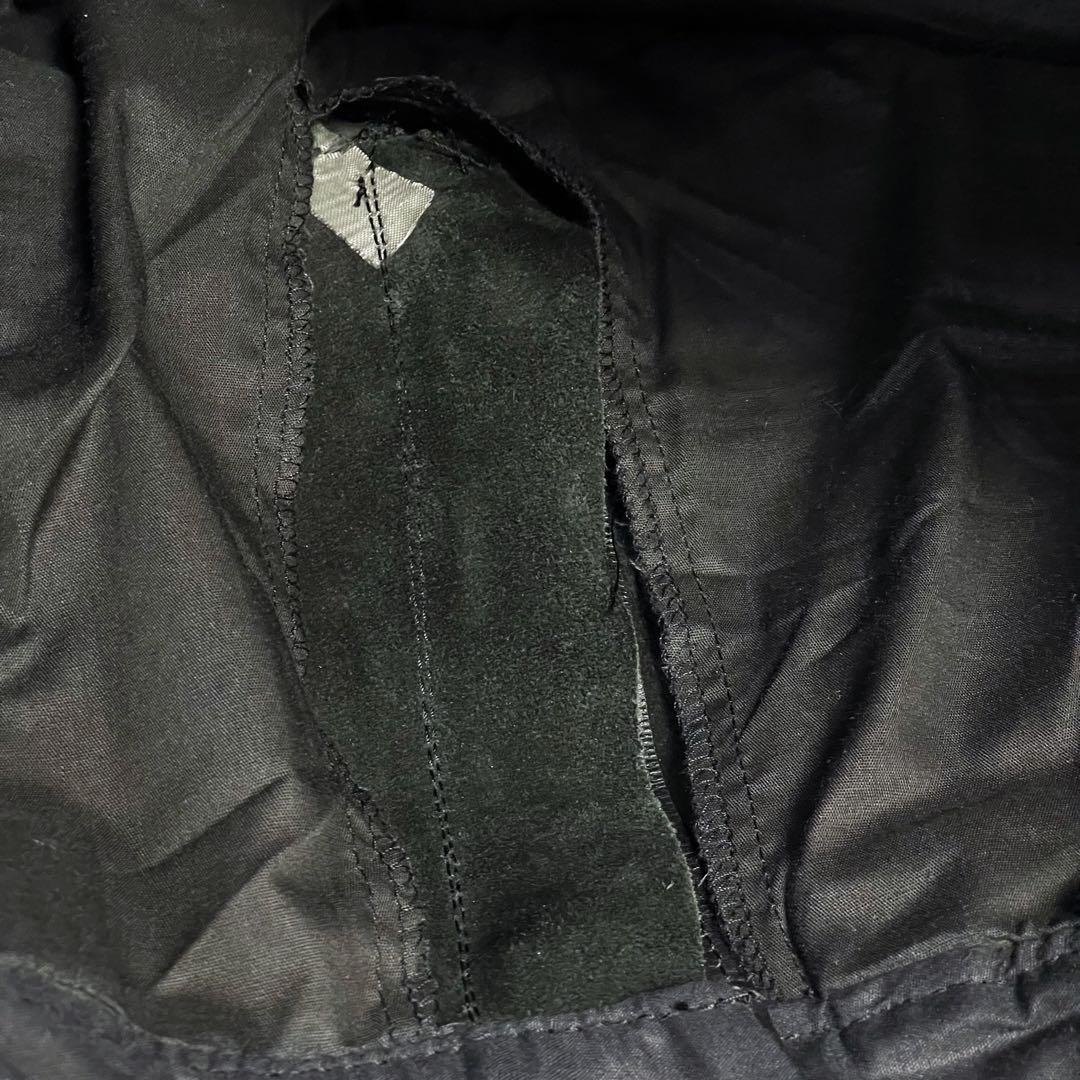 美品 vanson レザーパンツ W36 USA製 ブラック 本革 牛革