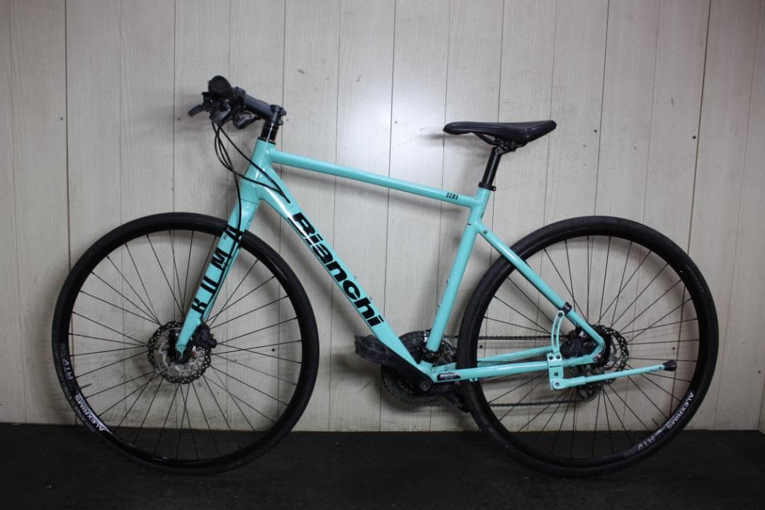 BIANCHI ROMA DISC 700C アルミ 2x8s 500mm油圧式