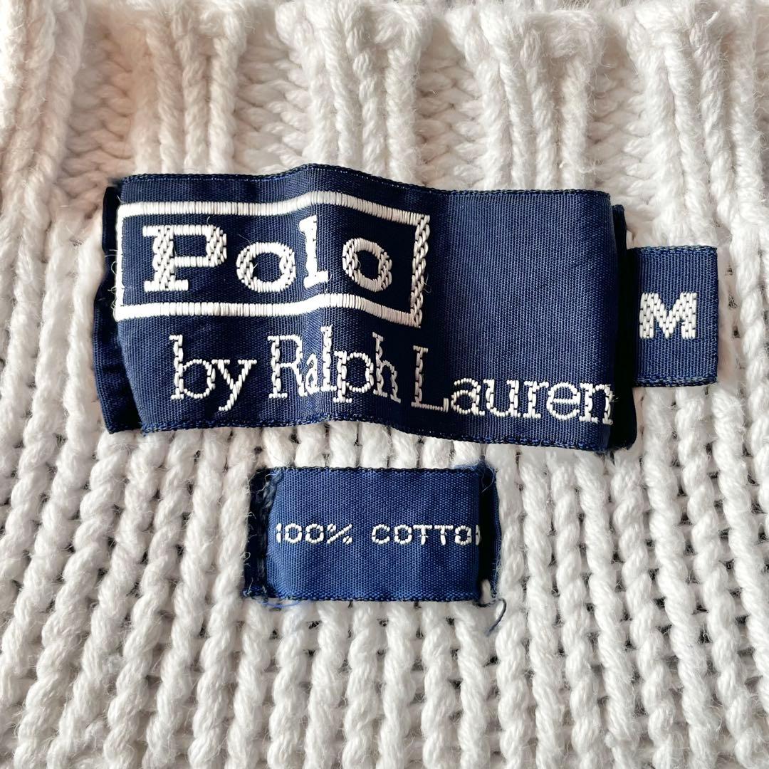 90s Ralph Lauren チルデンニット コットンニット ベスト レア