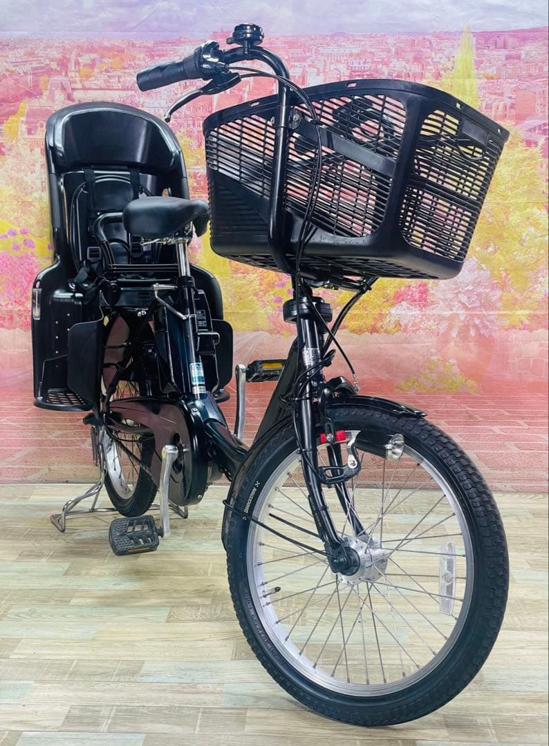 ZK3367 [大容量13.2Ah]電動自転車 パナソニック 子供乗せ20インチ