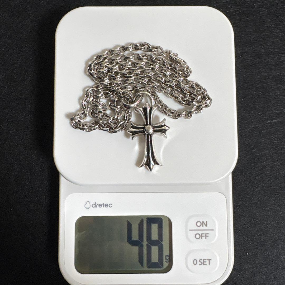 Chrome Hearts ペーパーチェーン ネックレス シルバー925