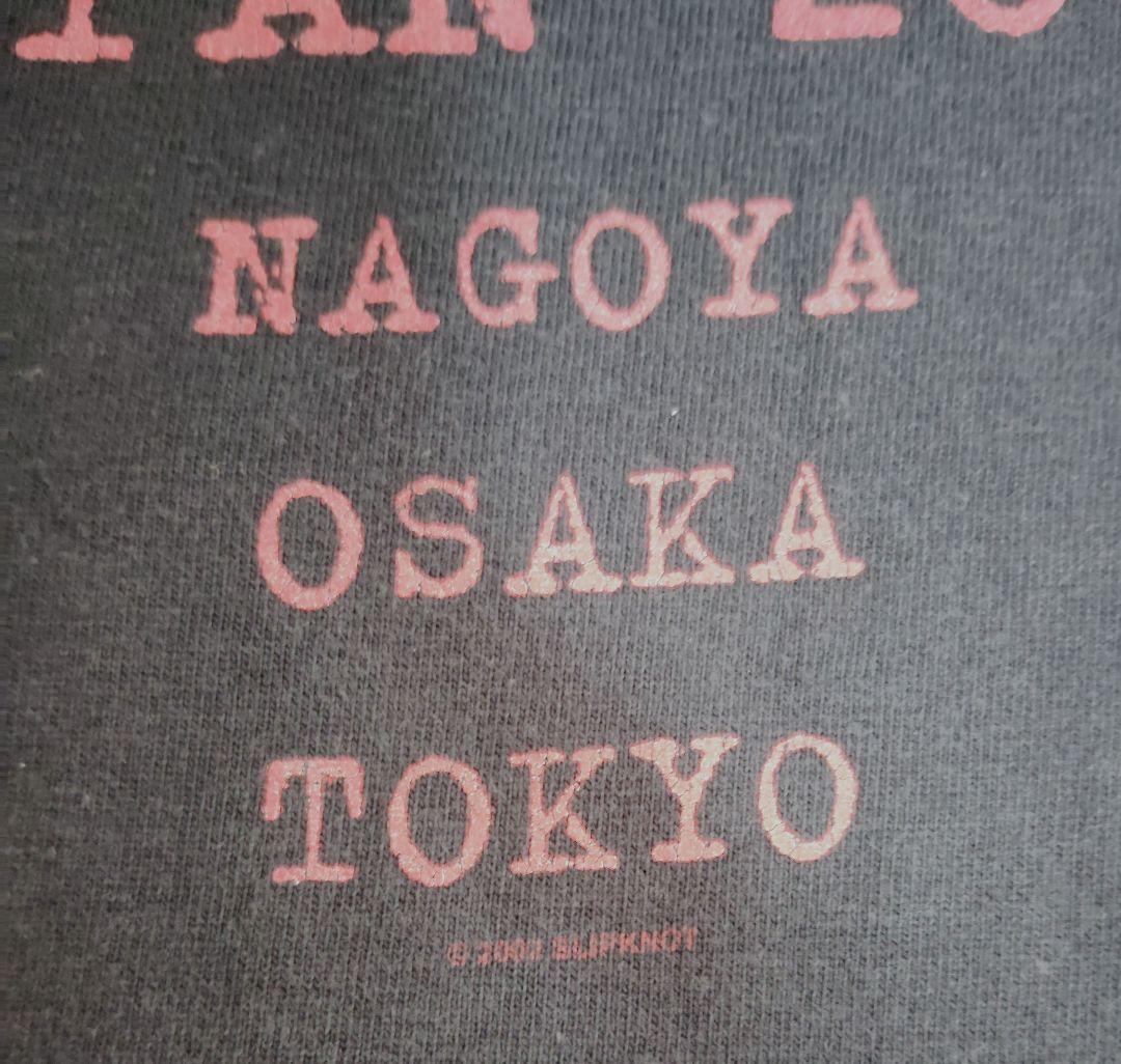 ヴィンテージ 00s 2002年 Slipknot IOWA ツアー Tシャツ