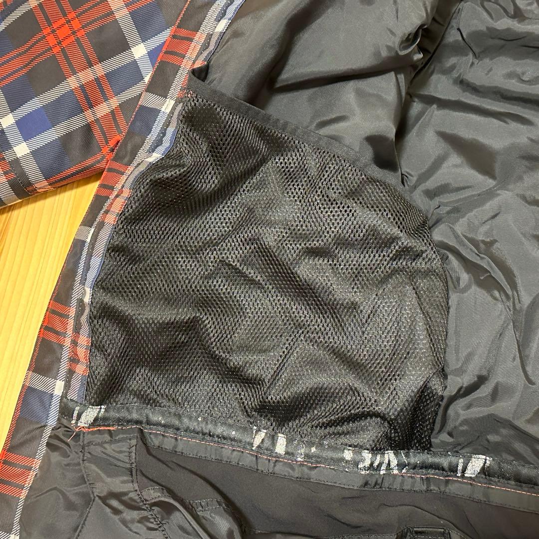 Burton チェック柄 スノーボードジャケット M