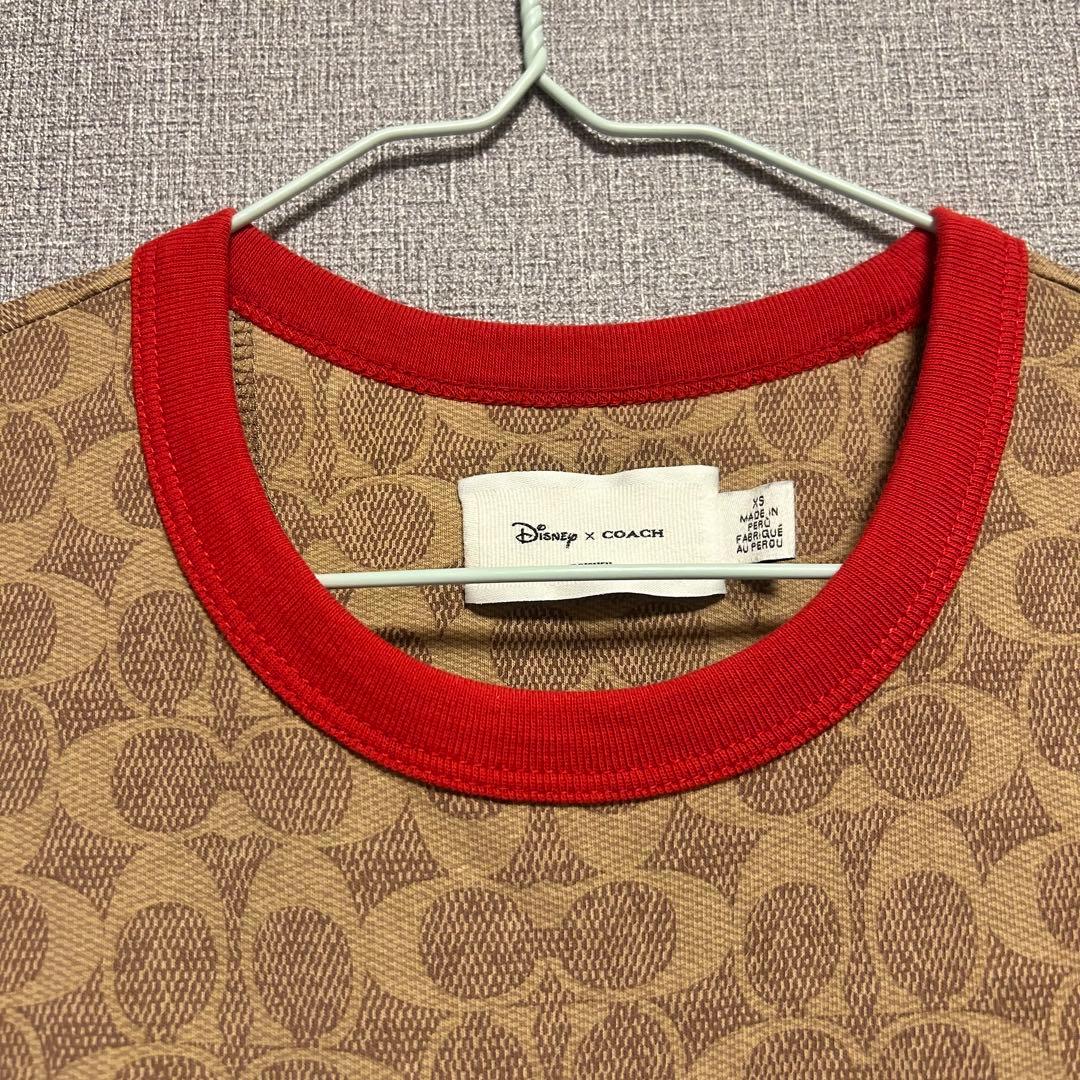 COACH コーチ ディズニー ミッキー コラボ Tシャツ XS