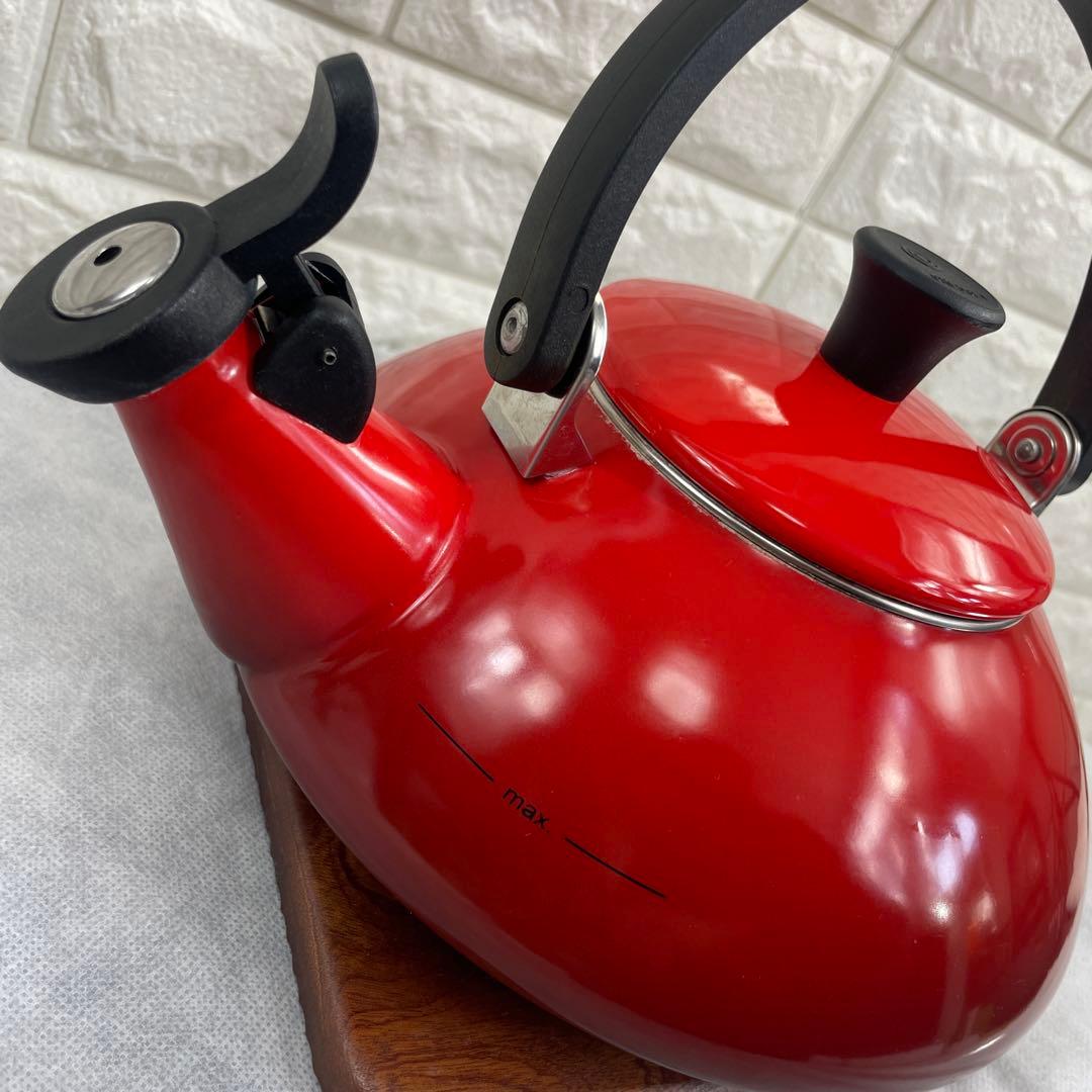 LE CREUSET/ル.クルーゼ、ケトル、やかん、1.5ℓ、IH対応、チェリー