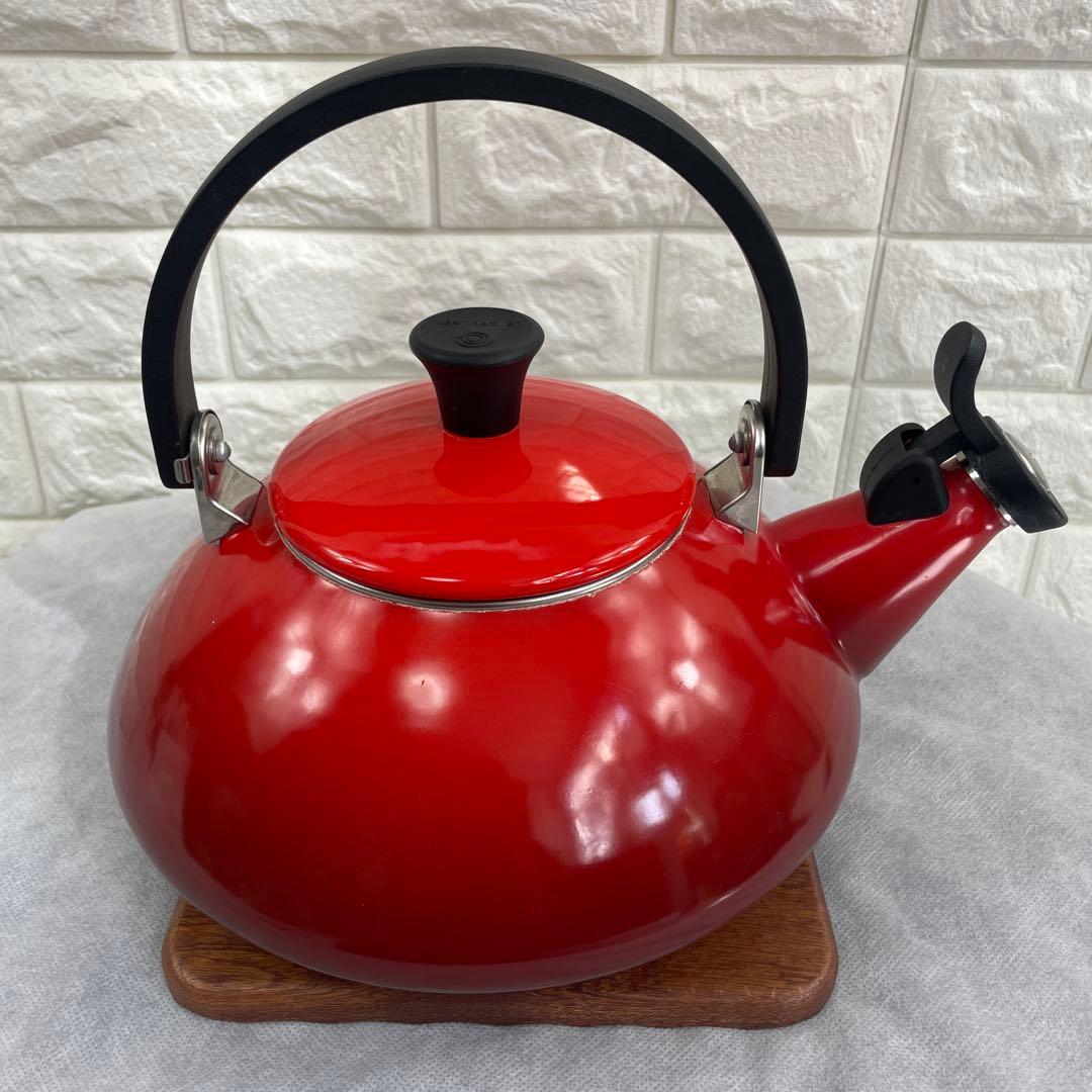 LE CREUSET/ル.クルーゼ、ケトル、やかん、1.5ℓ、IH対応、チェリー