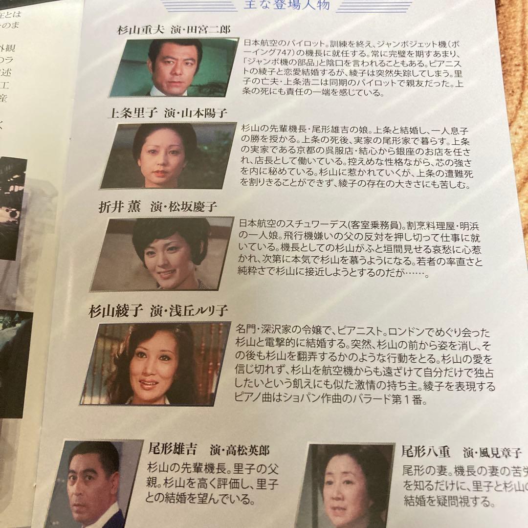 白い滑走路 DVD BOX〈6枚組〉田宮二郎/山本陽子/松坂慶子