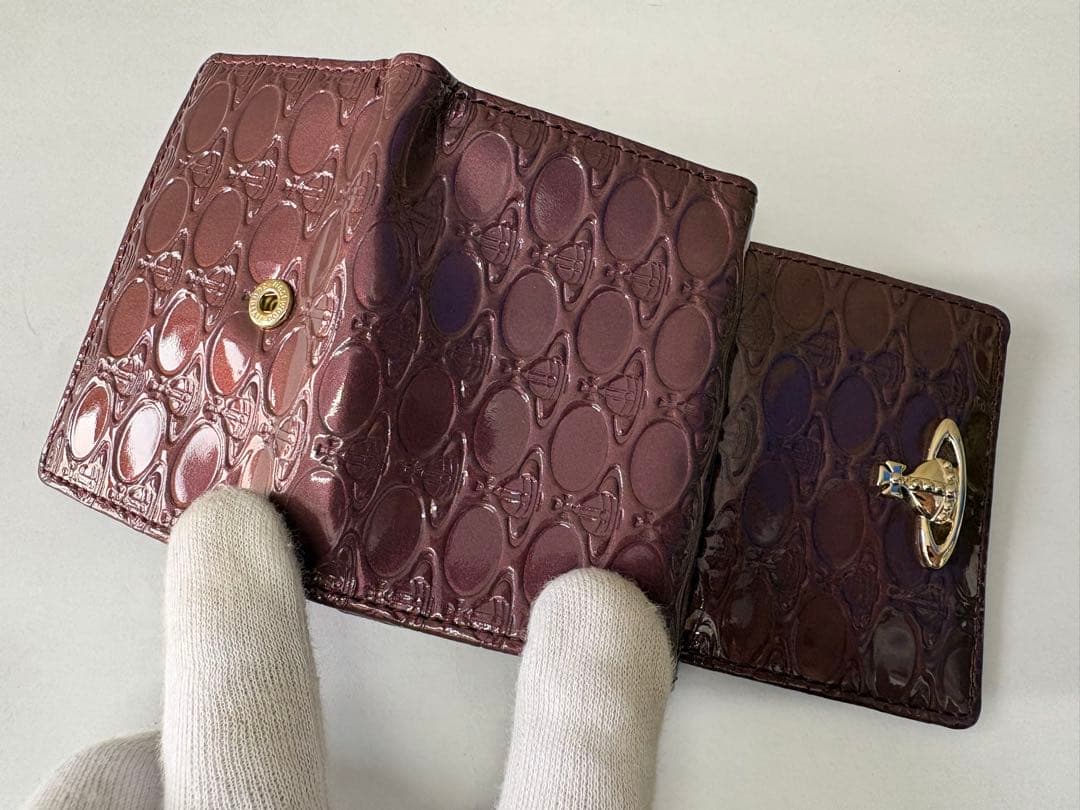 美品 Vivienne Westwood 三つ折財布 小銭入れあり