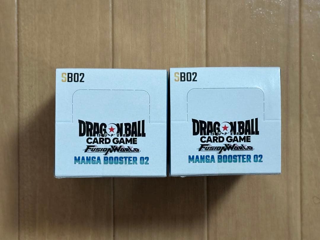 ドラゴンボールカード MANGA BOOSTER 02 2BOX 新品未開封