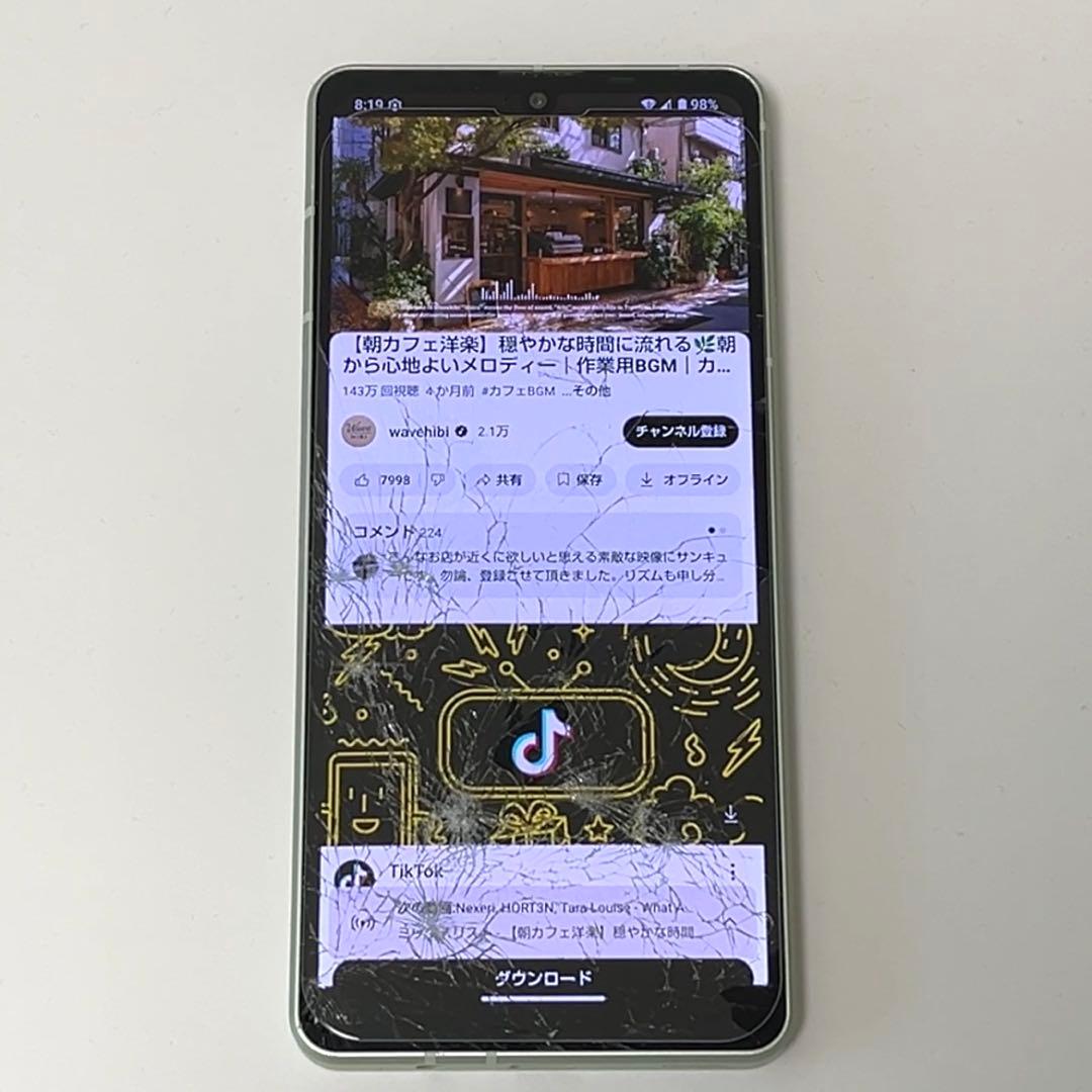 【訳あり】AQUOS sense8 SH-M26 SIMフリー 128GB⑤