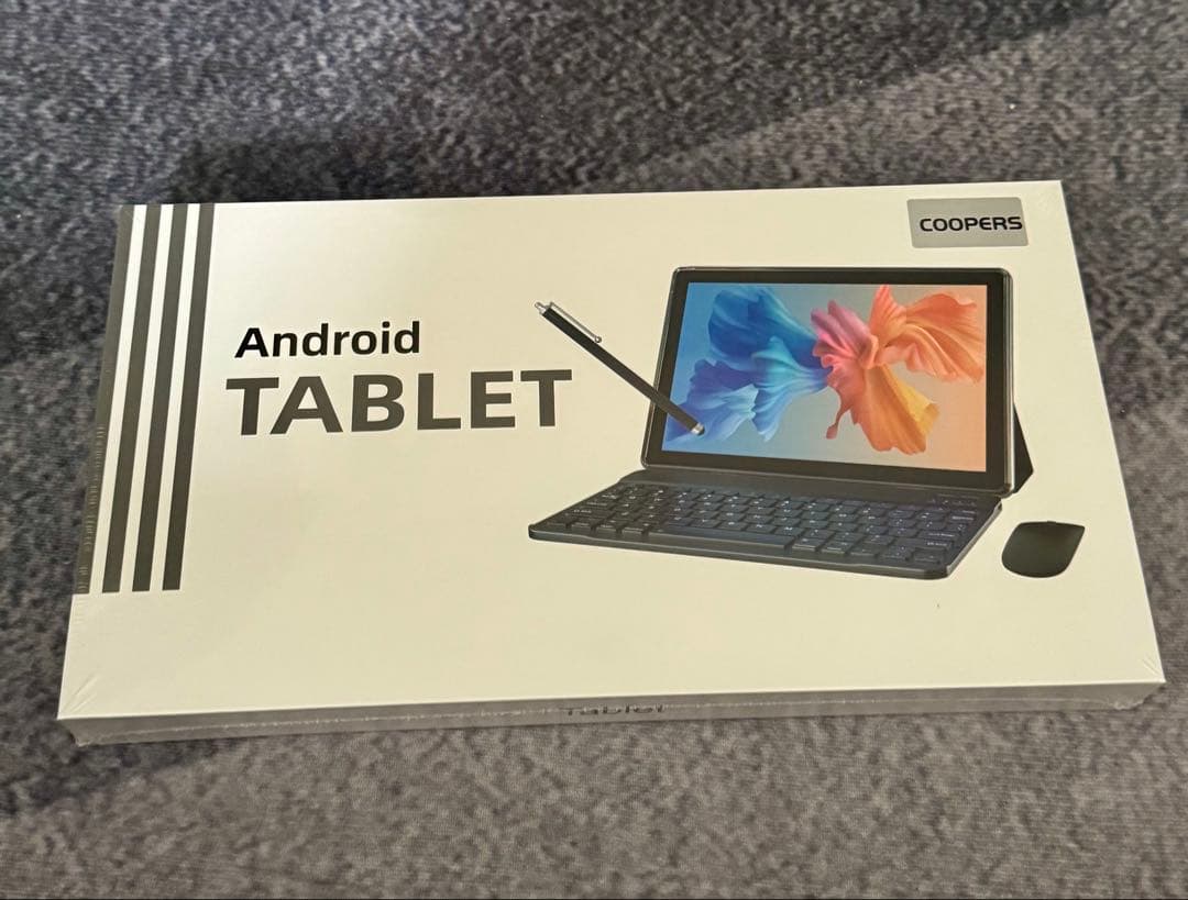 COOPERS 10.1インチ Androidタブレット 6GB/128GB
