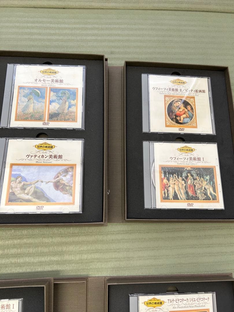 世界の美術館 DVD 10枚組 解説付き