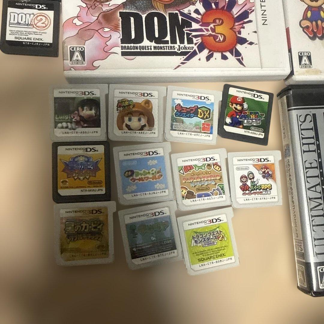 ニンテンドー3DS ソフトまとめ売り