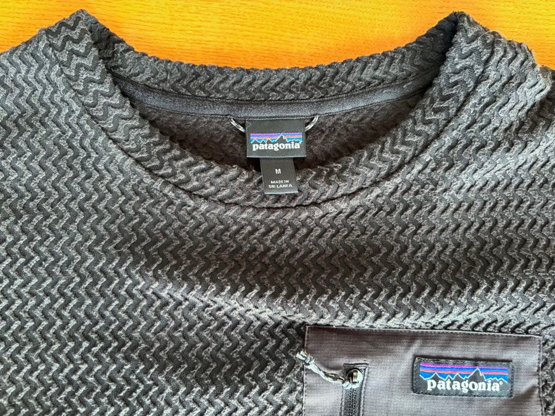 パタゴニア R1 エア クルー M BLK & MULB FA21 2枚セット