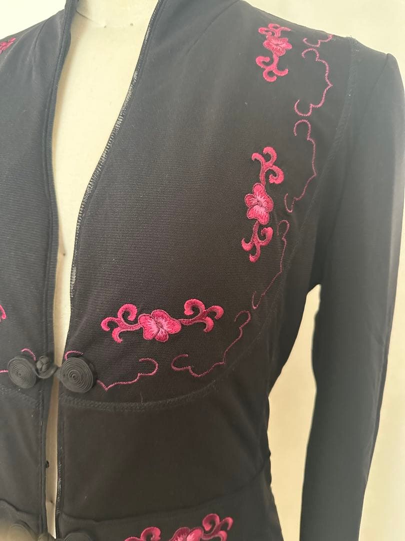 Vivienne tam ジャケット　パワーネット　刺繍　レディース　タム