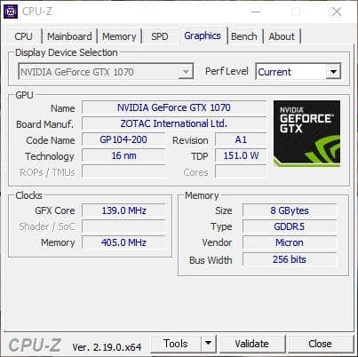 ZOTAC GeForce GTX 1070 Mini 8GB◆グラボ